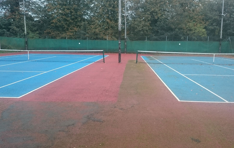 Tennis Court Cleaning