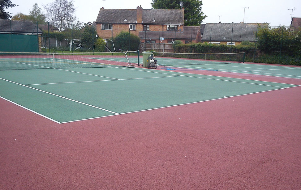 Tennis Court Cleaning